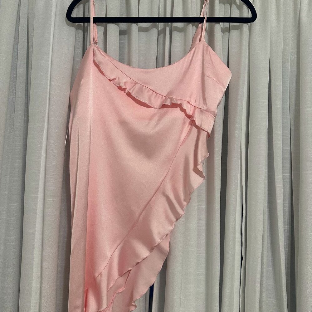 Stella Dallas Pink Satin Top